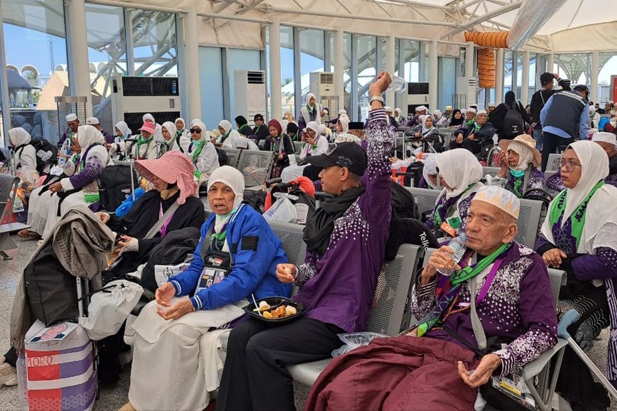 Ilustrasi jemaah haji. (MCH 2025) - Image