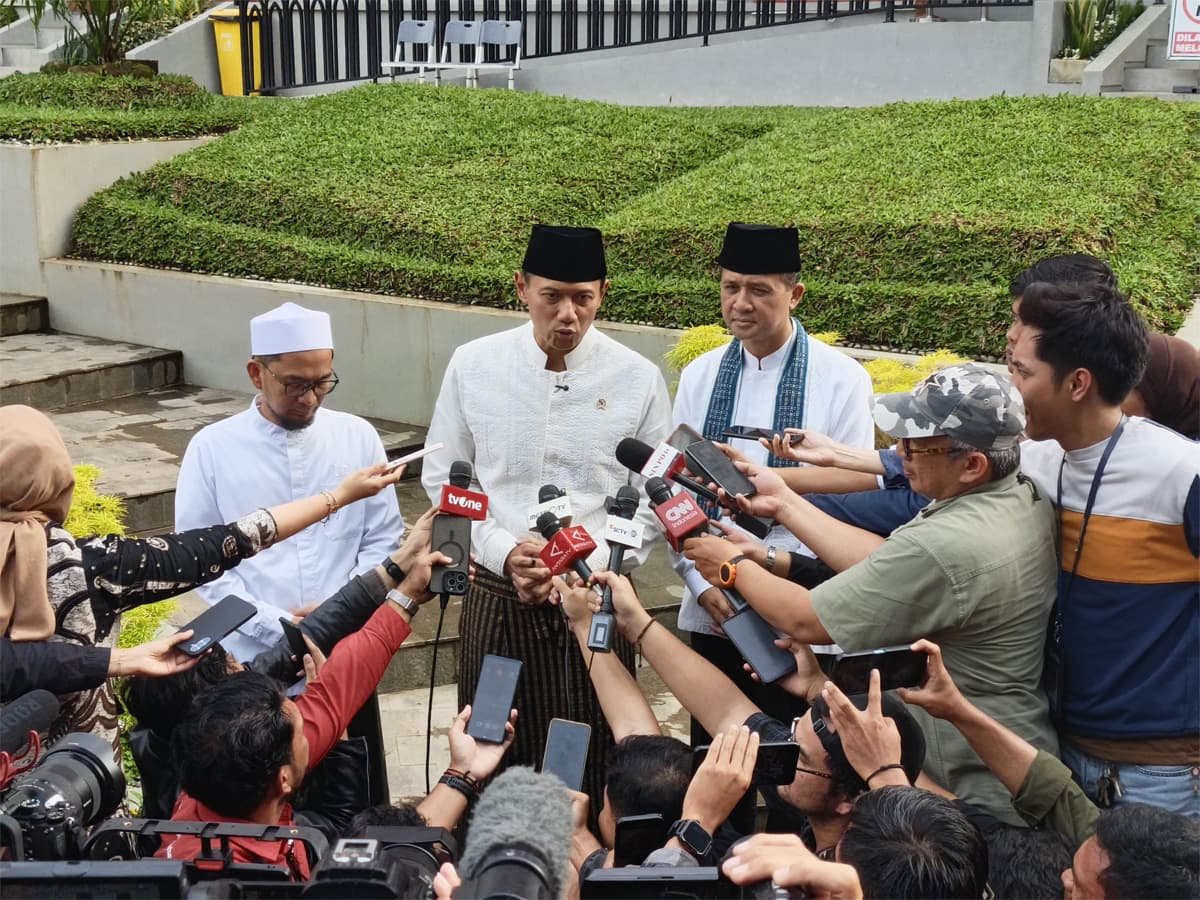 Silaturahmi ke Banten, Menko AHY dan Mentrans Iftitah Kompak Perkuat SDM Unggul - Image